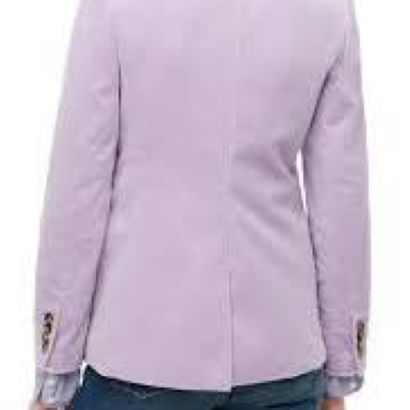 J.Crew Wisteria Parke Single-Button Tailored Blazer - Sz 8 - Picture 6 of 8